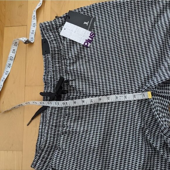 New JULES & LEOPOLD Houndstooth pants 1X @B4 - Picture 8 of 10
